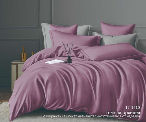 КПБ  микрофибра-страйп Pandora <№17-1610 Темная орхидея>