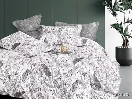 КПБ 2сп сатин в коробке (нав 50*70) Satin de Luxe SK Клео <0091-SK>