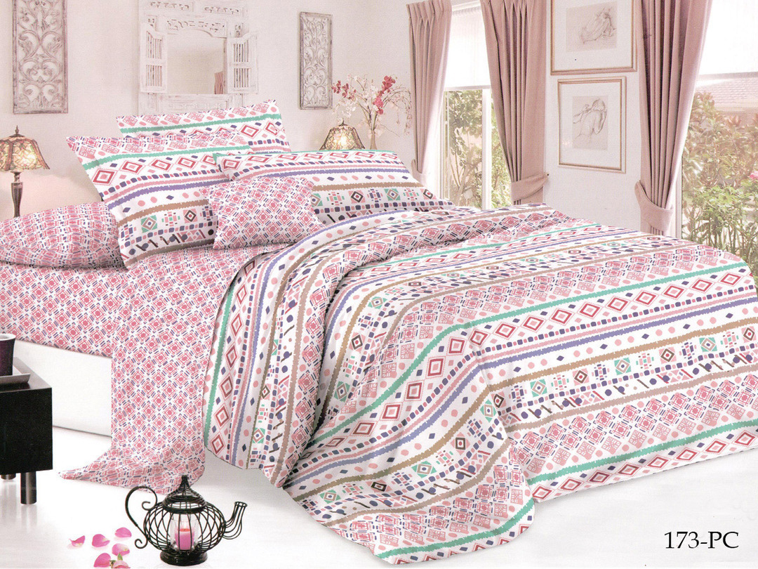КПБ евро поплин Pure Cotton PC Клео <PC-173 Скидка 20%>