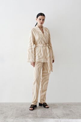 Комплект женский 30510-2+30514-2 Лаете/Laete<СКИДКА XS(42), золотой орнамент скидка 60%> (арт.30510-2+30514-2)
