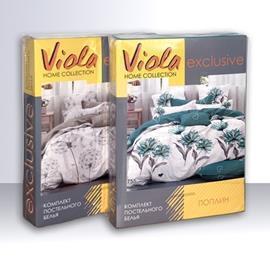 КПБ  поплин Exclusive Viola <П-3220>